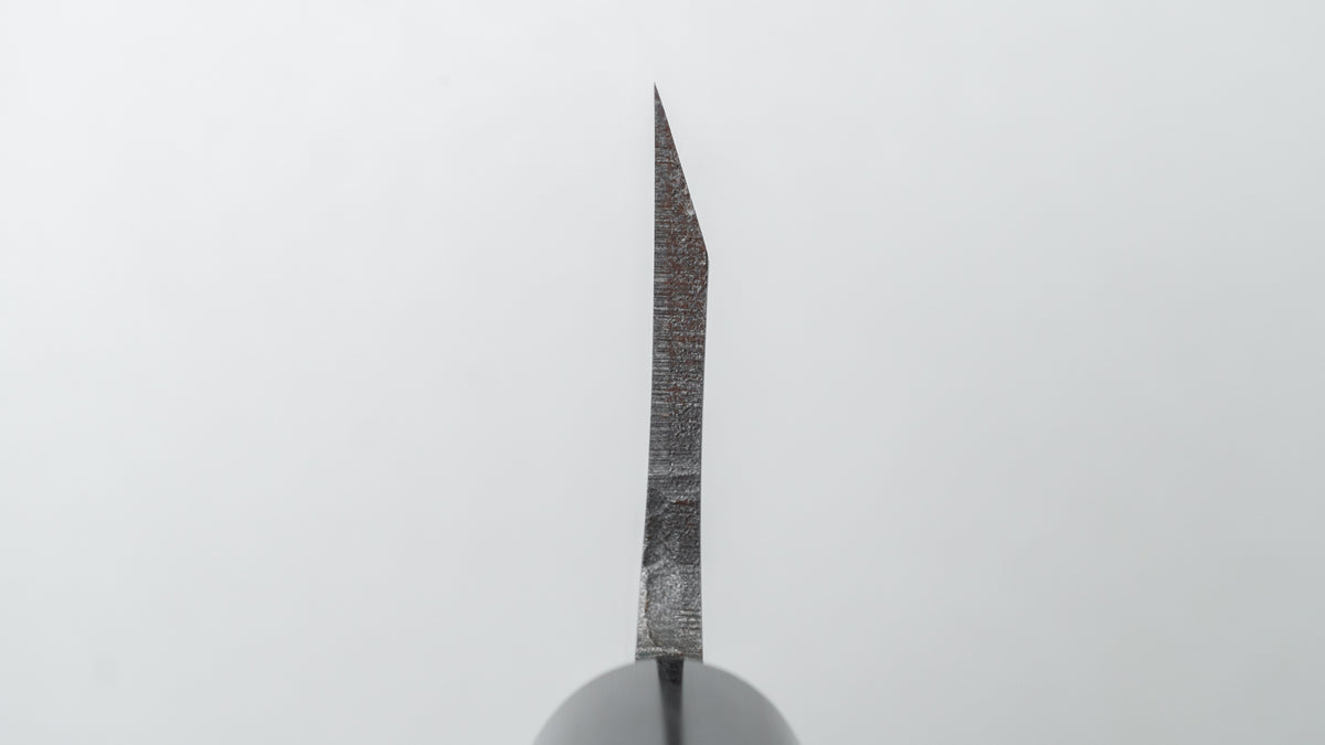 Hitohira Gorobei Blue #2 Left-Handed Deba 180mm Ho Wood Handle (D-Shape) - HITOHIRA
