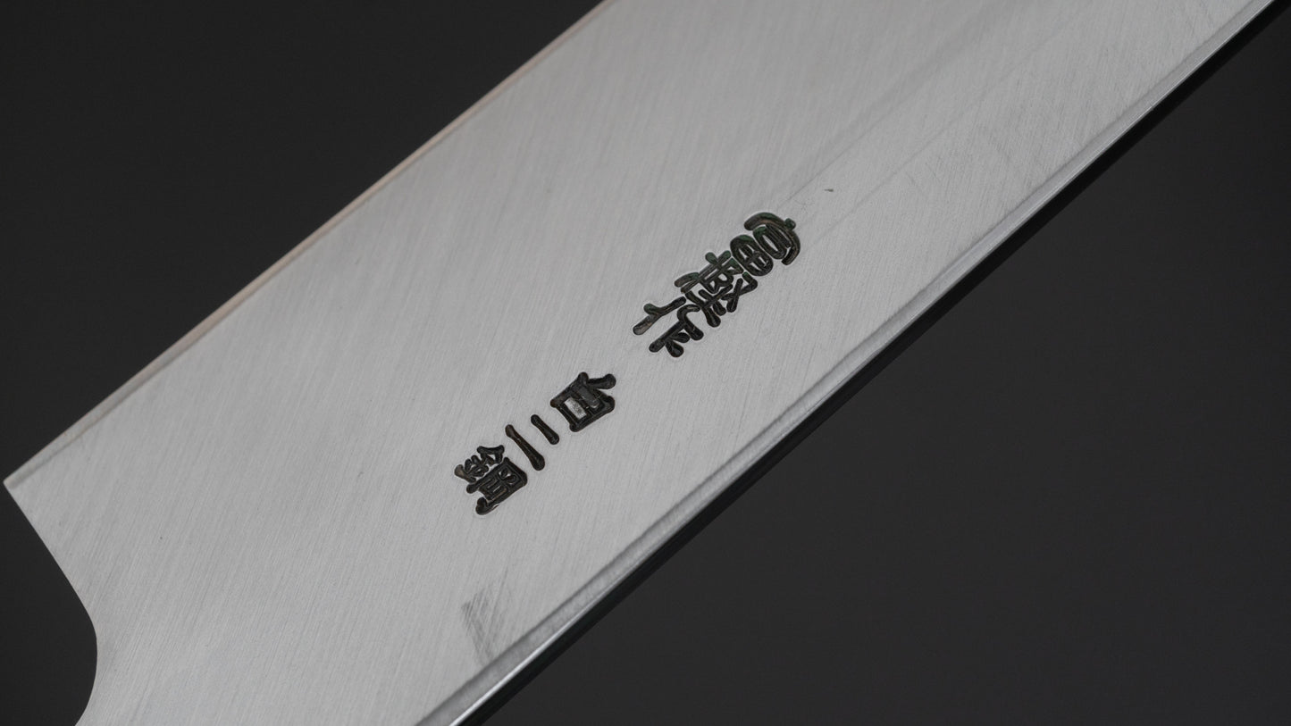 Hitohira Togashi White #2 Yanagiba 330mm Ho Wood Handle (D-Shape/ Saya) - HITOHIRA