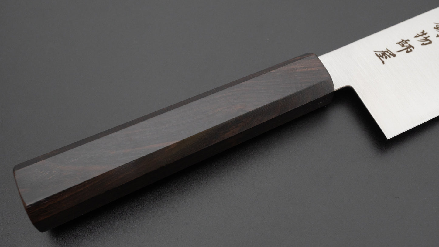 Hitohira Imojiya TH Stainless Nakiri 175mm Ebony Handle (Wa)