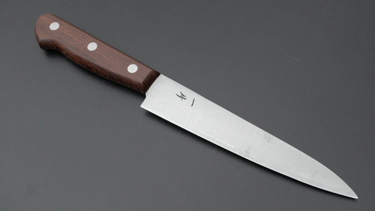 Hitohira Vintage SK Petty 150mm Tagayasan Handle (No Bolster) - HITOHIRA