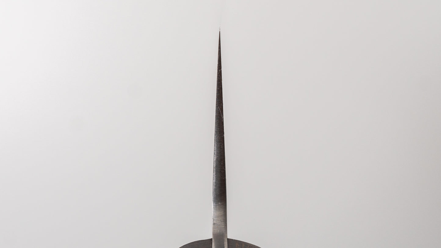 Hitohira Futana S3 Nashiji Santoku 165mm Brown Pakka Handle (No Bolster)