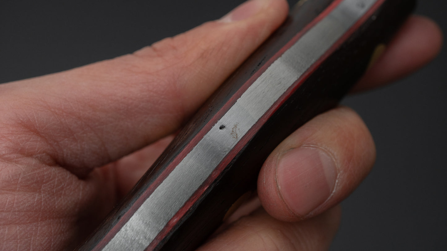 Jiro Tsuchime Yo Nakiri 180mm Tagayasan Handle (Discounted/ #564) - HITOHIRA