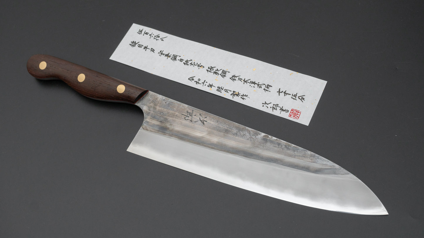 Jiro Tsuchime Yo Gyuto 225mm Tagayasan Handle (#568) - HITOHIRA