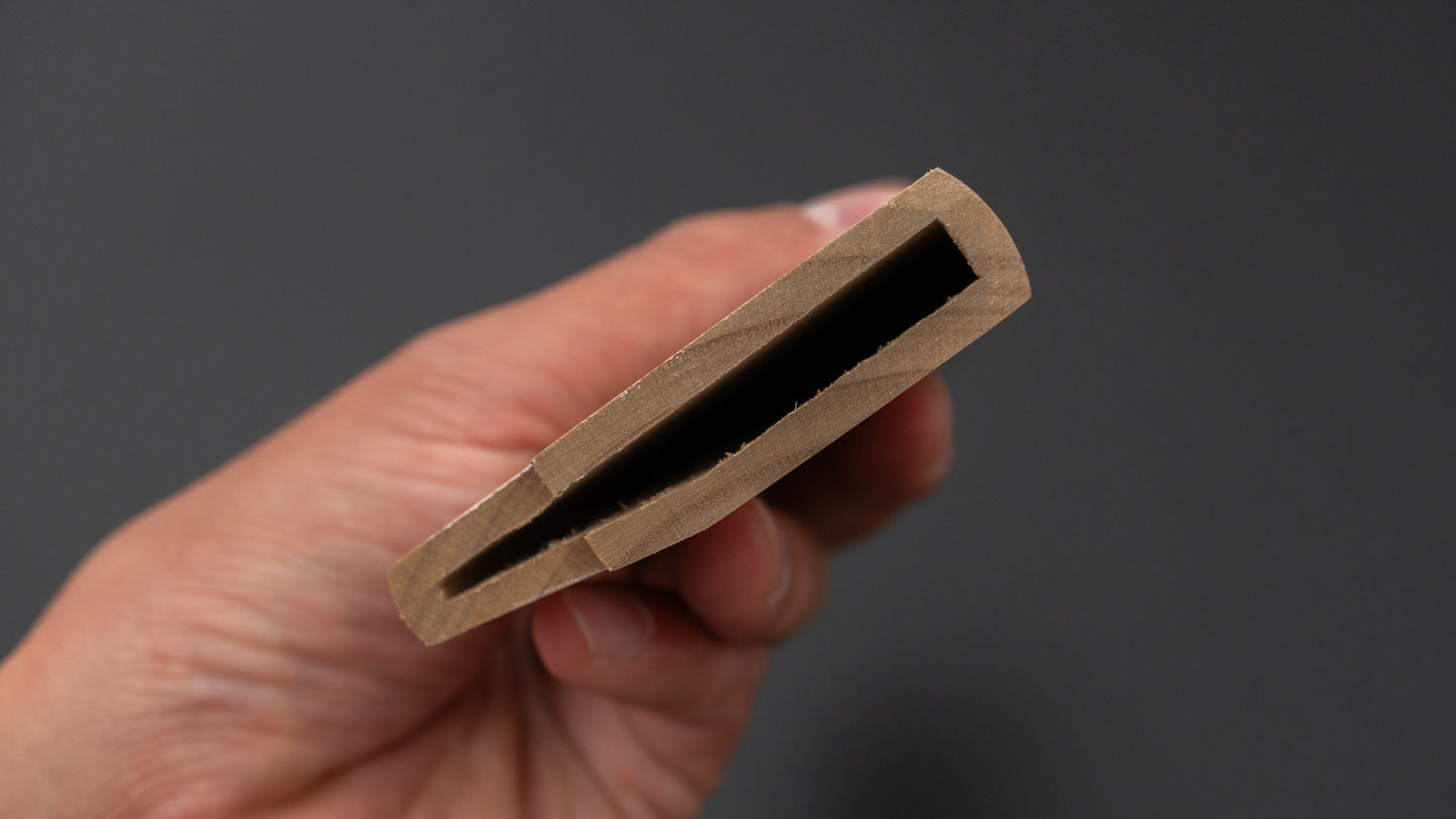 Hitohira Mumei Ho Wood Saya Usuba 210mm