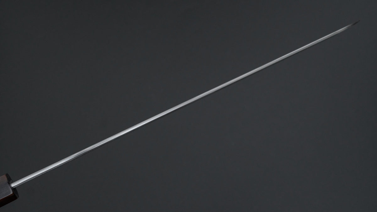 Hitohira Tanaka Mosuke Blue #1 Damascus Yanagiba 300mm Ebony Handle (Mirror Polished/ Saya)