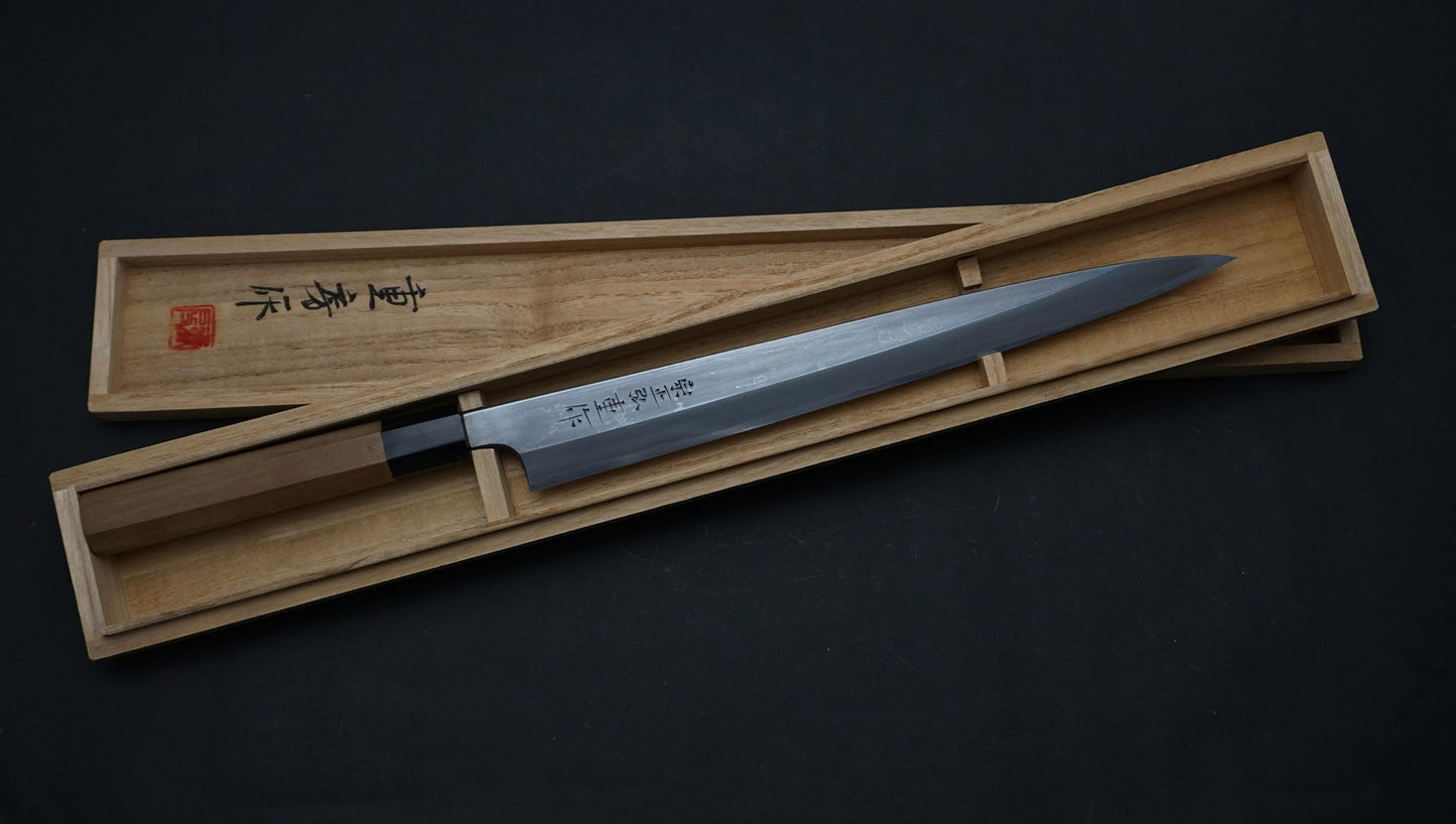 Shigefusa Kitaeji Yanagiba 300mm Ho Wood Handle (Octagonal) - HITOHIRA