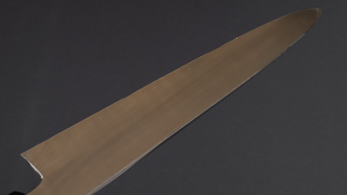 Hitohira Kikuchiyo Manzo White Honyaki Yanagiba 300mm Lacewood Handle (Saya) | HITOHIRA