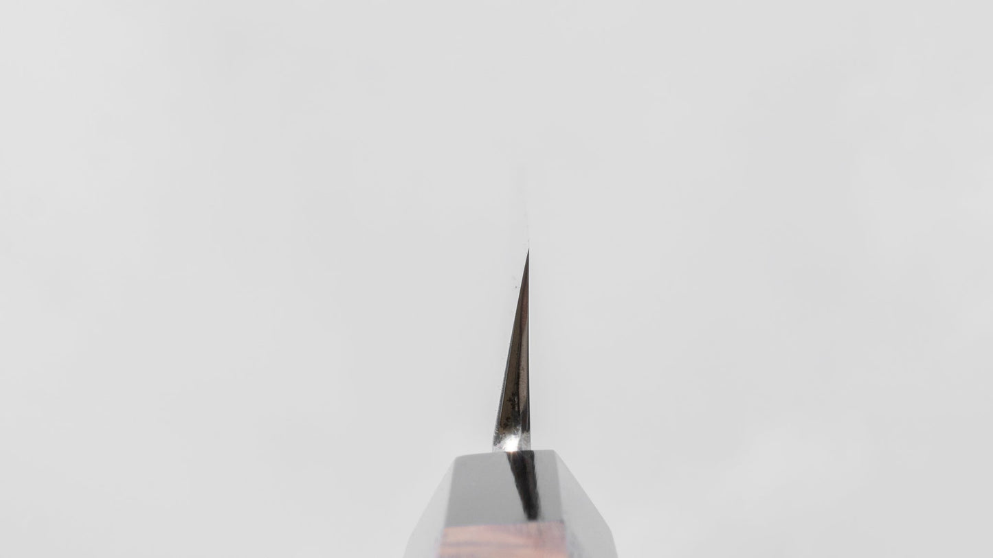 Hitohira Kikuchiyo Manzo White Honyaki Yanagiba 300mm Lacewood Handle (Saya) | HITOHIRA