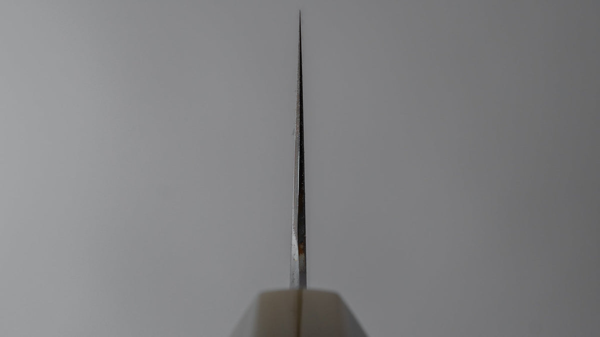 Hitohira Togashi Yohei White #2 Fuji Mizu Honyaki Gyuto 240mm Taihei Ebony Handle (#062/ Saya) - HITOHIRA
