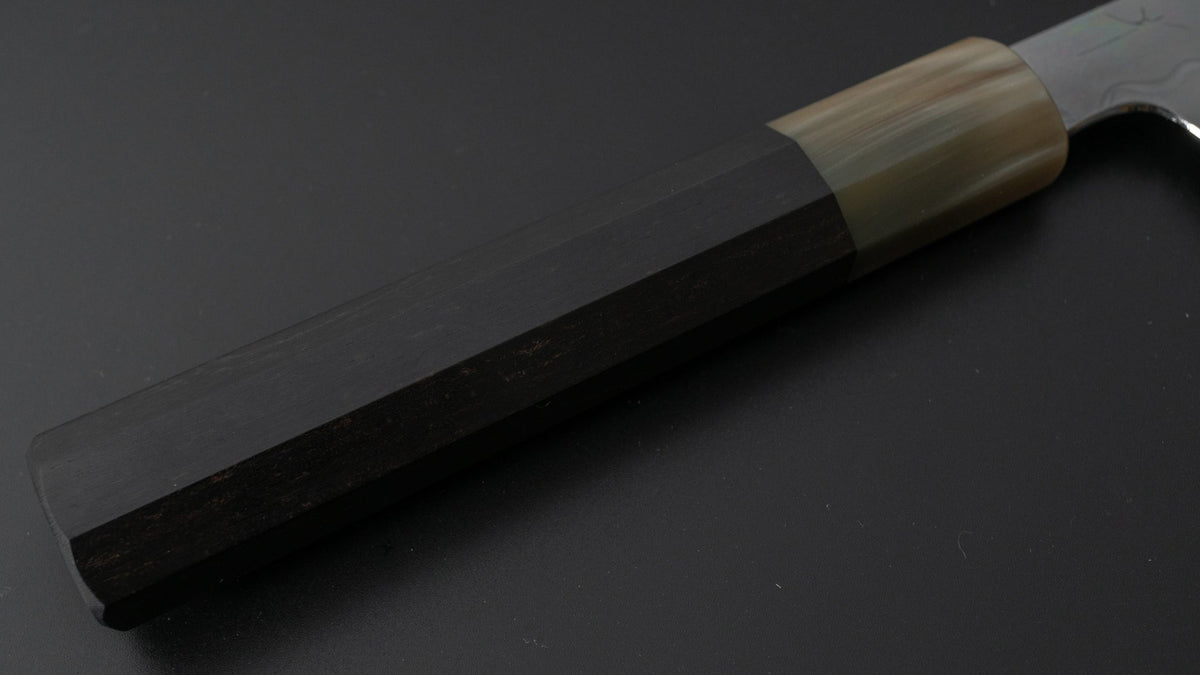 Hitohira Togashi Yohei White #2 Fuji Mizu Honyaki Gyuto 240mm Taihei Ebony Handle (#062/ Saya) - HITOHIRA