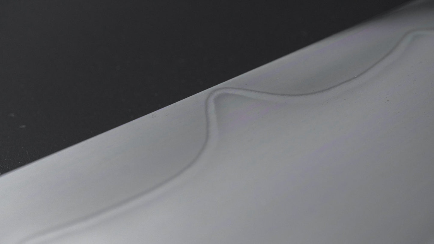 Hitohira Togashi Yohei White #2 Fuji Mizu Honyaki Gyuto 240mm Taihei Ebony Handle (#062/ Saya) - HITOHIRA