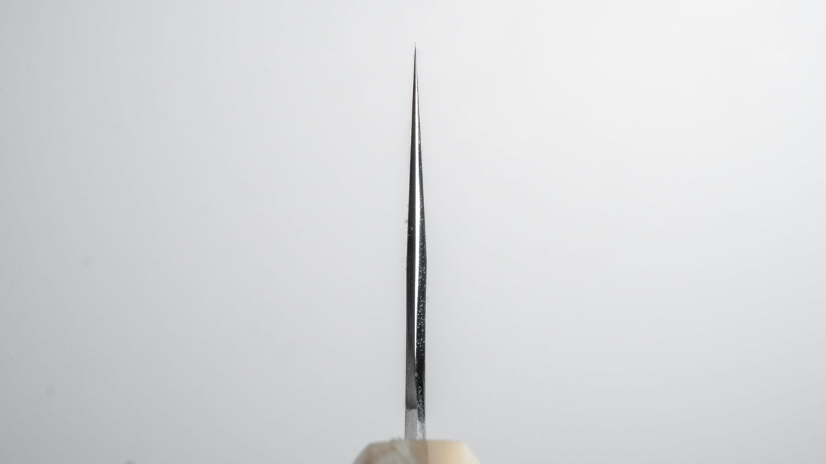 Hitohira Togashi White #1 Migaki Gyuto 240mm Lacewood Handle - HITOHIRA