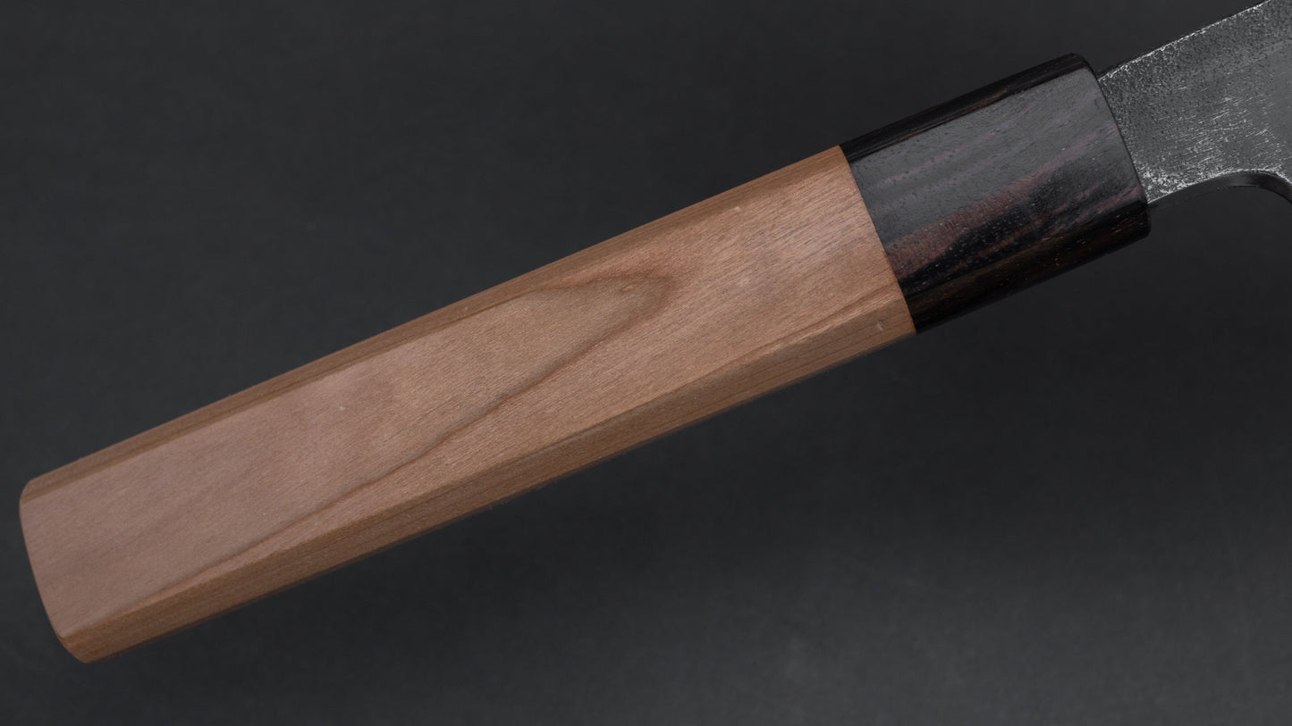 Hitohira Togashi Blue #2 Kurouchi Gyuto 240mm Cherry Wood Handle | HITOHIRA