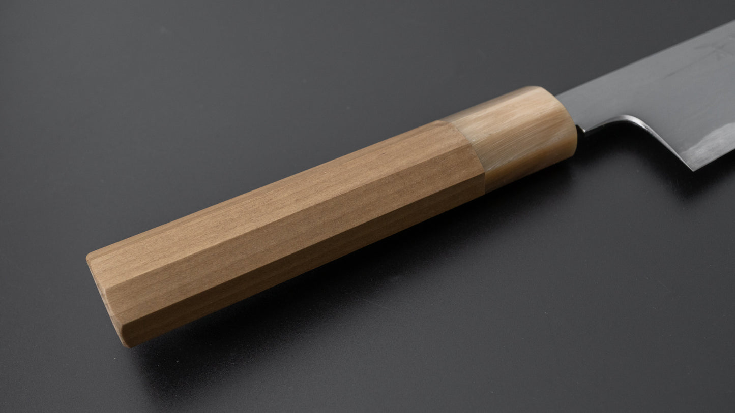 Tetsujin Blue #2 Kasumi Kiritsuke Gyuto 180mm Ho Wood Handle - HITOHIRA