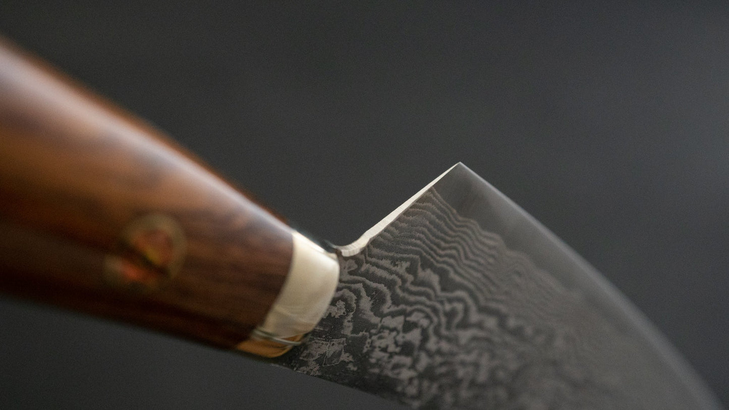 Tsubaya Shigeki R2 Petty 130mm Ironwood Handle - HITOHIRA