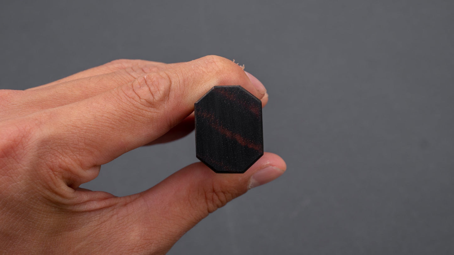 Hitohira WB Mono Handle Makassar Ebony 130mm | HITOHIRA