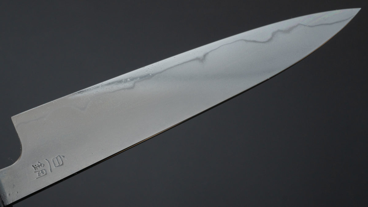 Takada no Hamono White #1 Suiboku Petty 135mm Rosewood Handle - HITOHIRA