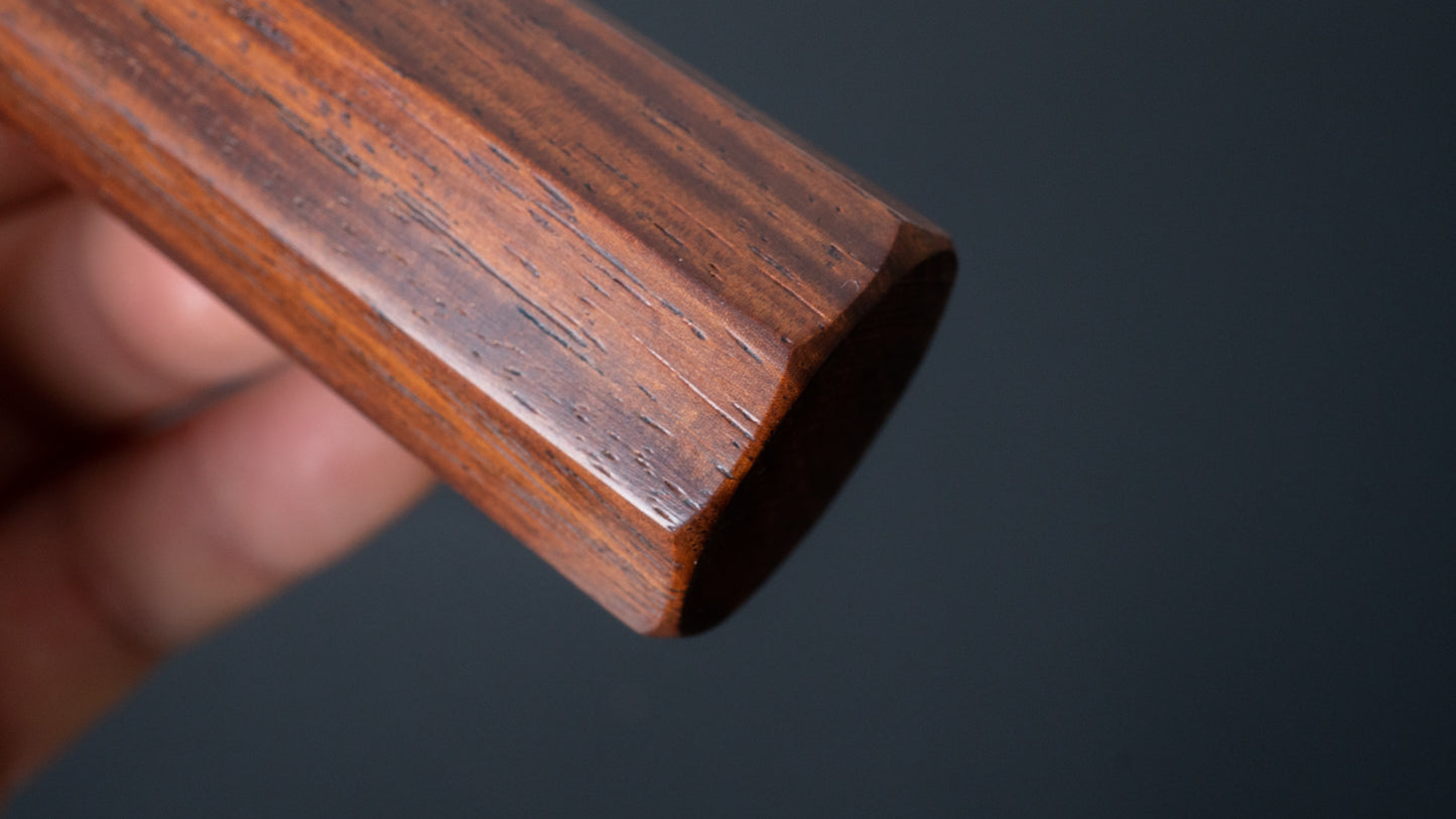 Taihei Custom Shitan Rosewood Octagonal (Santoku) - HITOHIRA