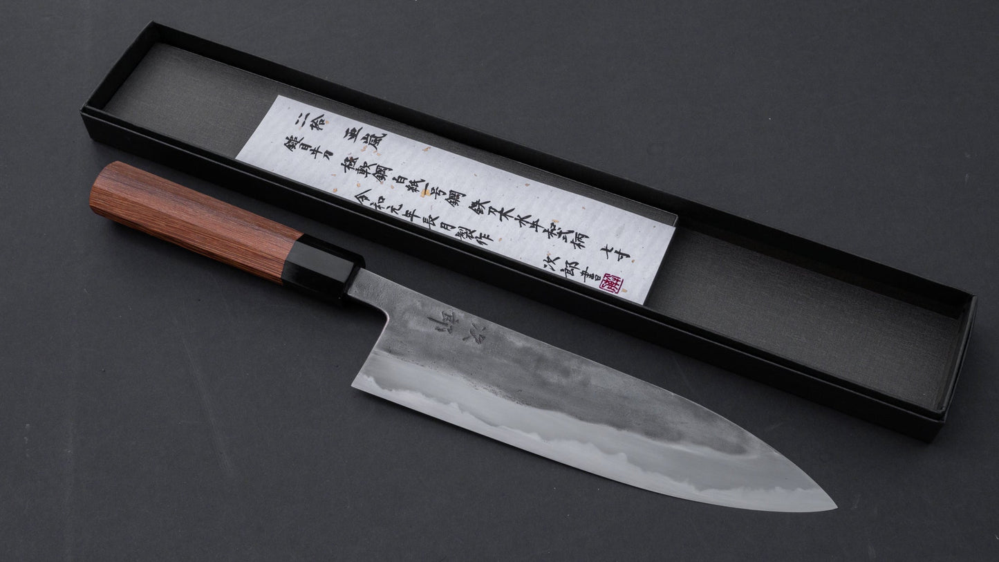 Jiro Tsuchime Wa Gyuto 210mm Taihei Tagayasan Handle (#040) | HITOHIRA