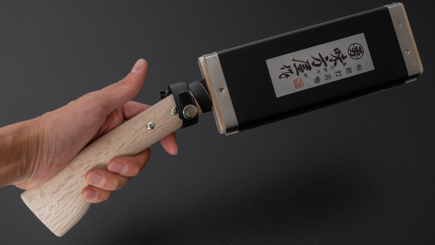 Ajikataya Old Style Hatchet 165mm Ho Wood Handle (Single Bevel) | HITOHIRA