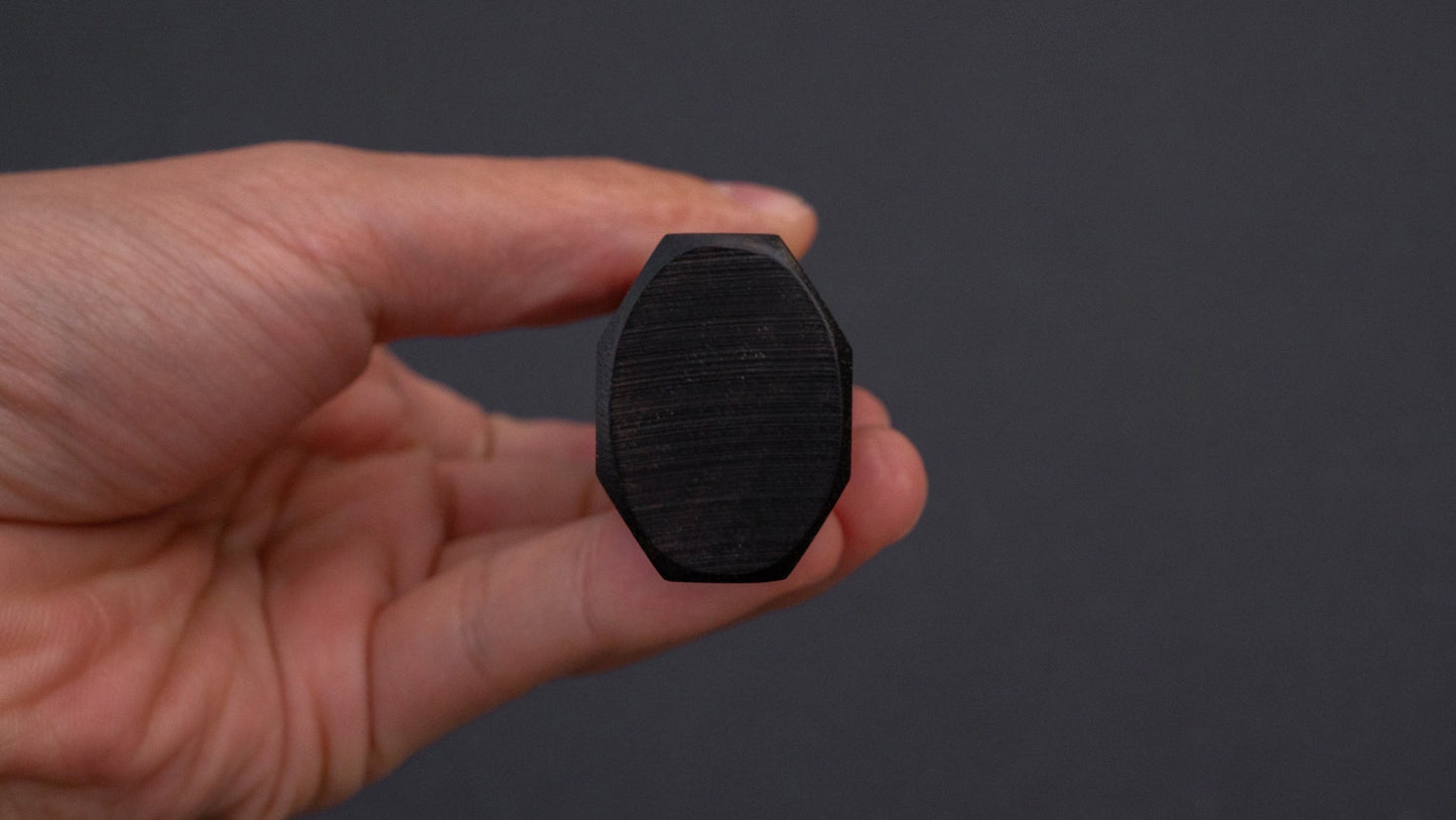 Hitohira Togashi Yohei White #1 Mizu Honyaki Gyuto 240mm Taihei Ebony Handle (#004/ Saya) | HITOHIRA