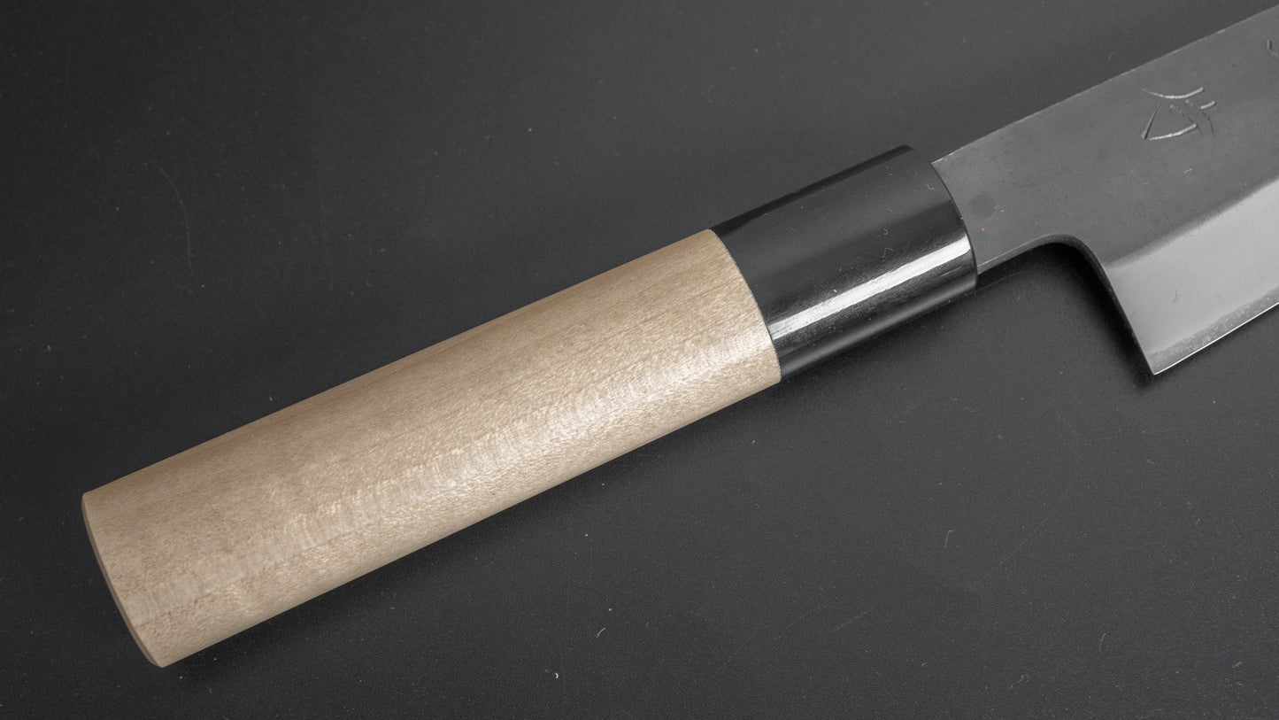 Hitohira Hinode Kurouchi White #2 Stainless Clad Petty 150mm Ho Wood Handle - HITOHIRA