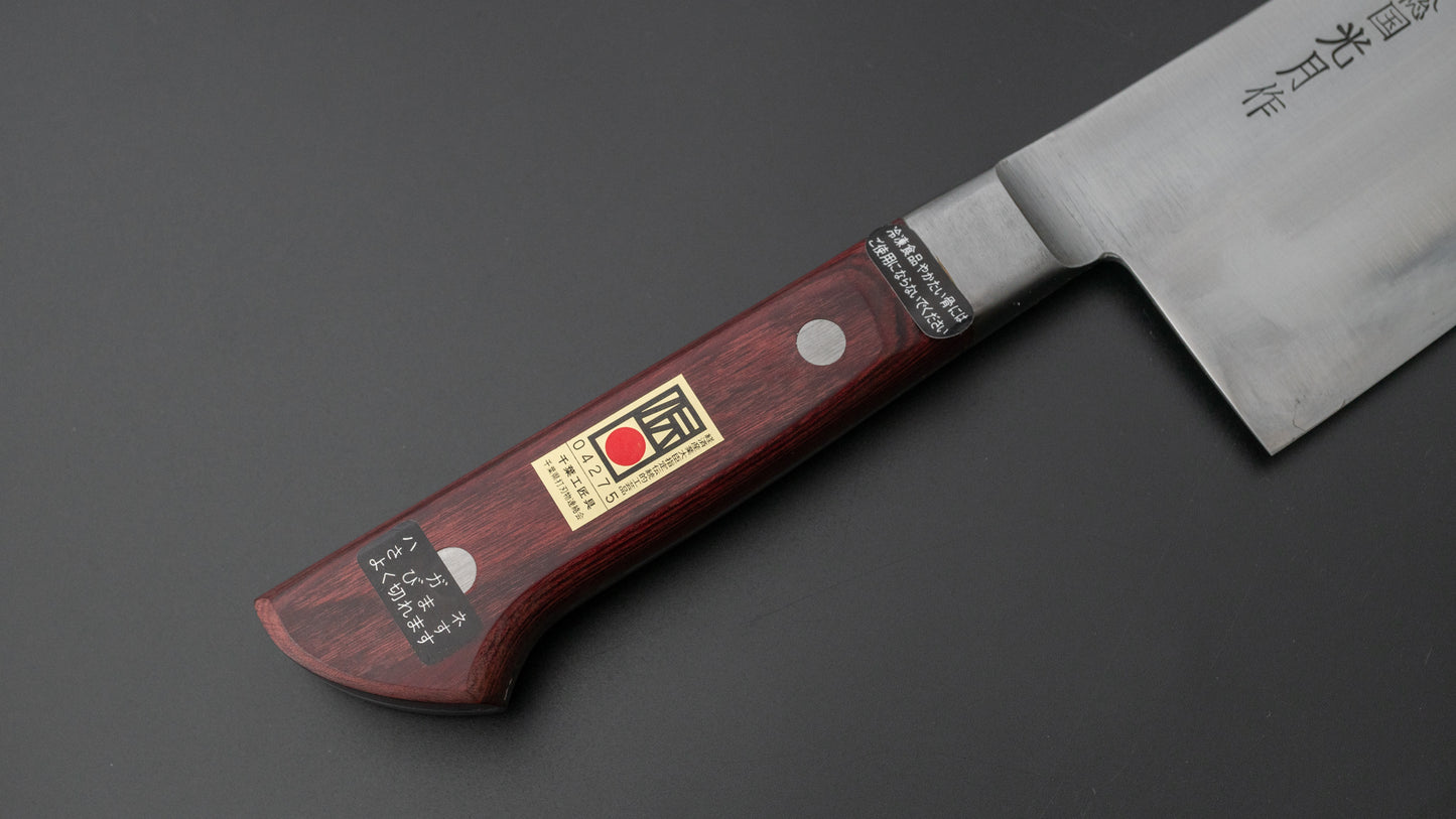 Kogetsu White #1 Gyuto 330mm Wine Pakka Handle - HITOHIRA