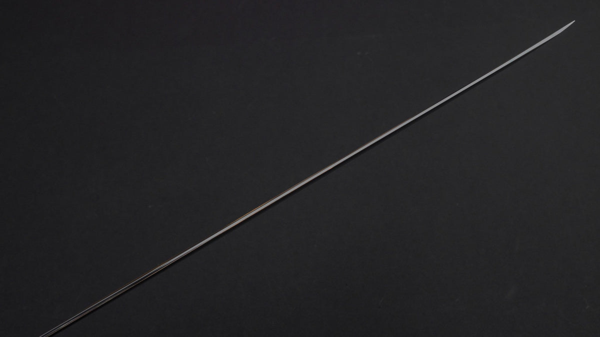 Hitohira Togashi Kambei White #1 Mizu Honyaki Yanagi Sakimaru 300mm Ziricote Handle (Saya) | HITOHIRA