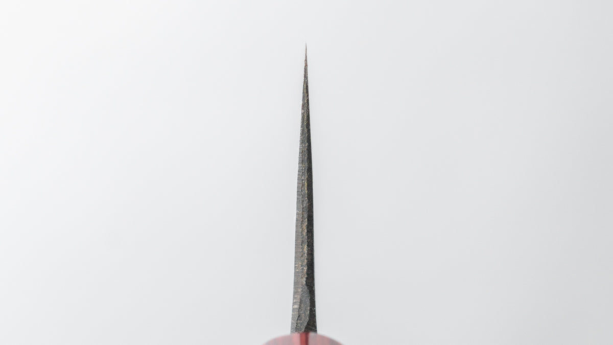 Hitohira YG Nashiji White #2 Santoku 165mm Rosewood Handle - HITOHIRA