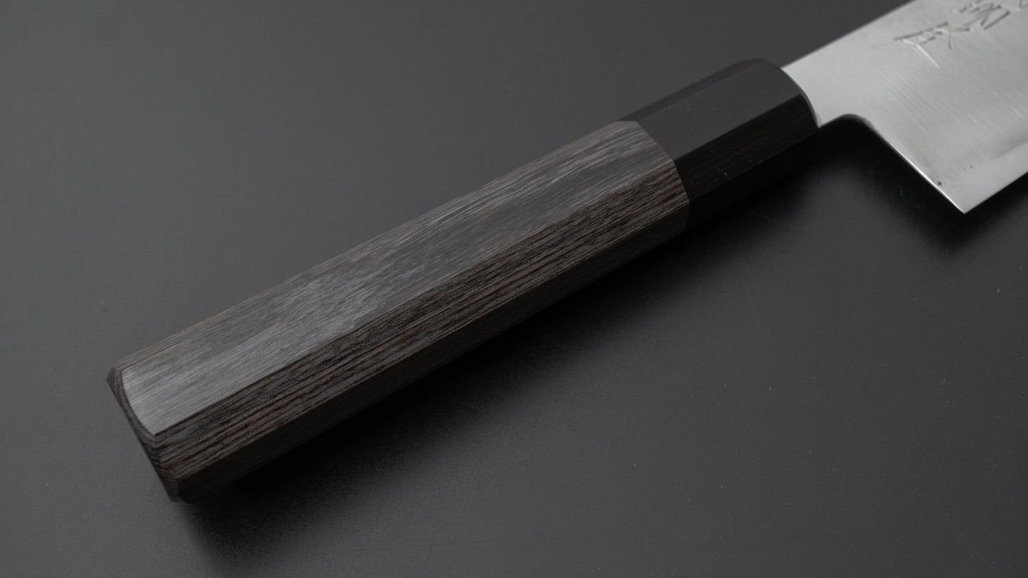 Hitohira Imojiya TH Blue Super Santoku Pakka Handle (Gray) - HITOHIRA