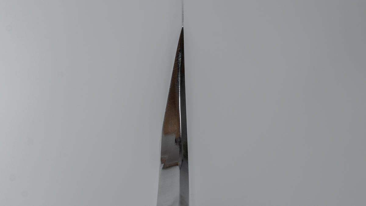 Hitohira Kikuchiyo Manzo Silver #3 Kiritsuke Yanagiba 300mm Ebony Handle (Mirror/ Saya) - HITOHIRA