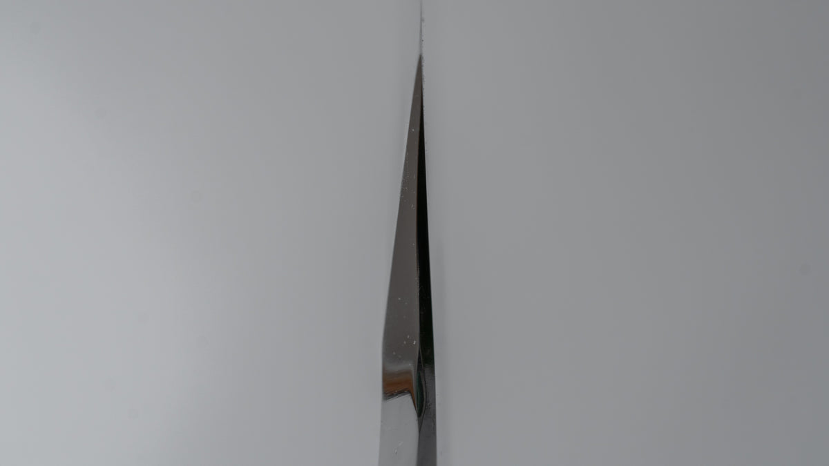 Hitohira Kikuchiyo Manzo Silver #3 Yanagiba 300mm Ebony Handle (Mirror/ Saya) - HITOHIRA