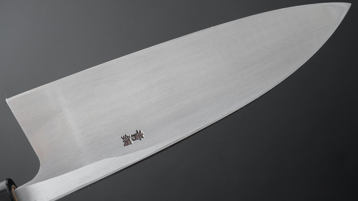 Hitohira Gorobei Blue #2 Deba 165mm Ho Wood Handle (D-Shape) - HITOHIRA