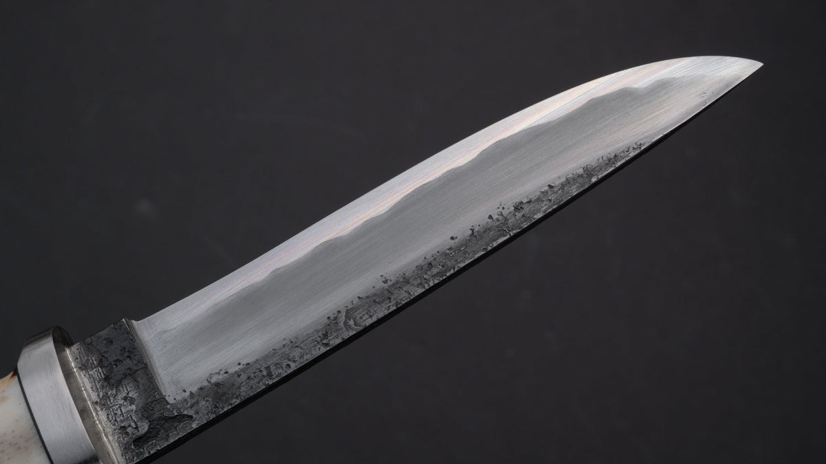 Kanatoko Outdoor Work Fixed Blade Red Oak Handle | HITOHIRA