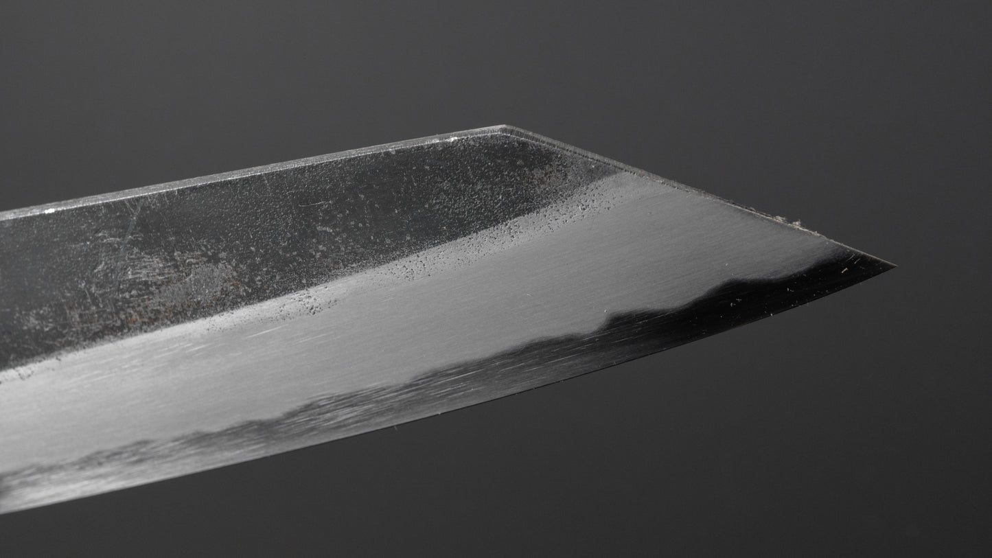 Hitohira Togashi White #2 Kurouchi Kiritsuke Gyuto 210mm Ho Wood Handle - HITOHIRA