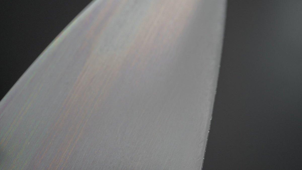 Hitohira Togashi Yohei White #1 Mizu Honyaki Gyuto 240mm Kurokaki Persimmon Handle (#042/ Saya) - HITOHIRA