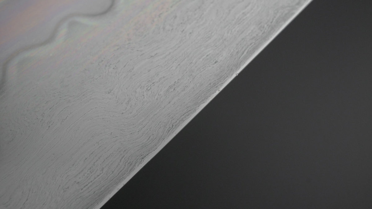 Hitohira Togashi Yohei White #1 Mizu Honyaki Gyuto 240mm Taihei Ebony Handle (#043/ Saya) - HITOHIRA