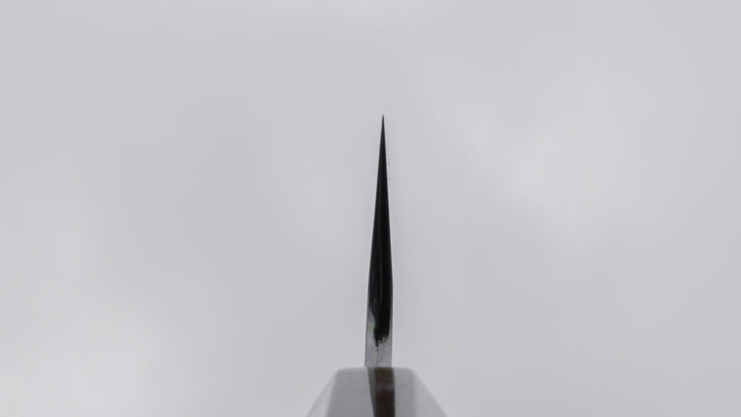 Hitohira Kikuchiyo Kambei Mizu-Honyaki Blue #2 Kiritsuke Gyuto 240mm Kurokaki Persimmon Handle | HITOHIRA