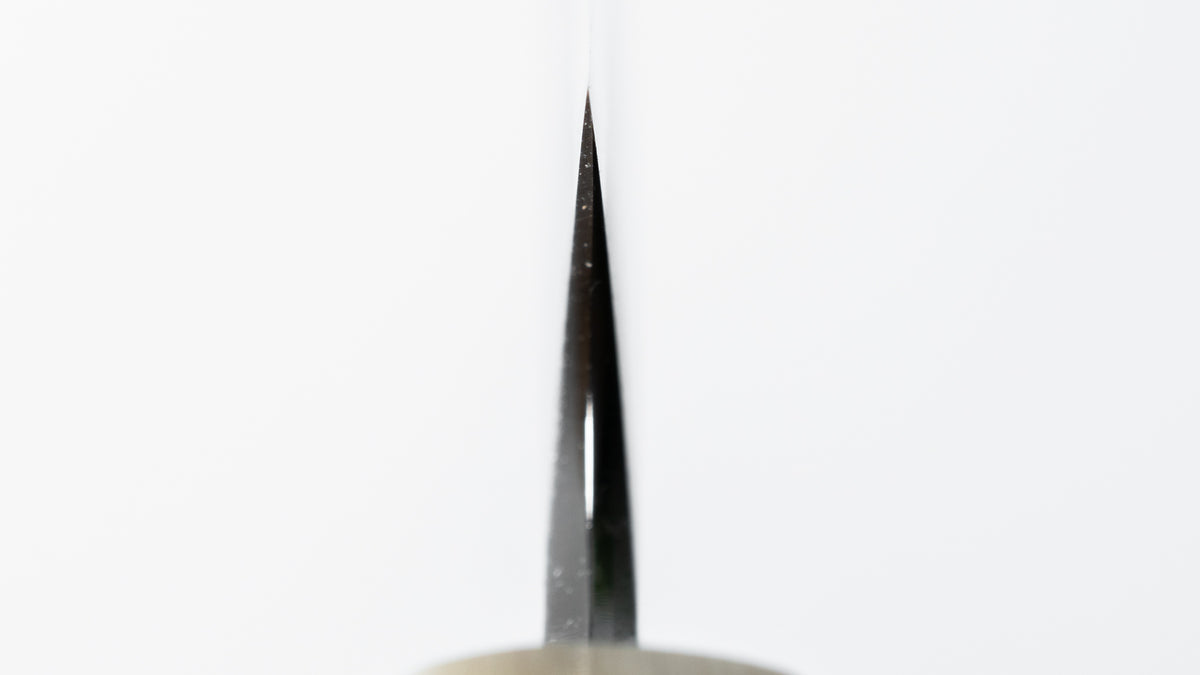 Hitohira Tanaka Kyuzo Blue #1 Migaki Petty 120mm Taihei Ebony Handle - HITOHIRA