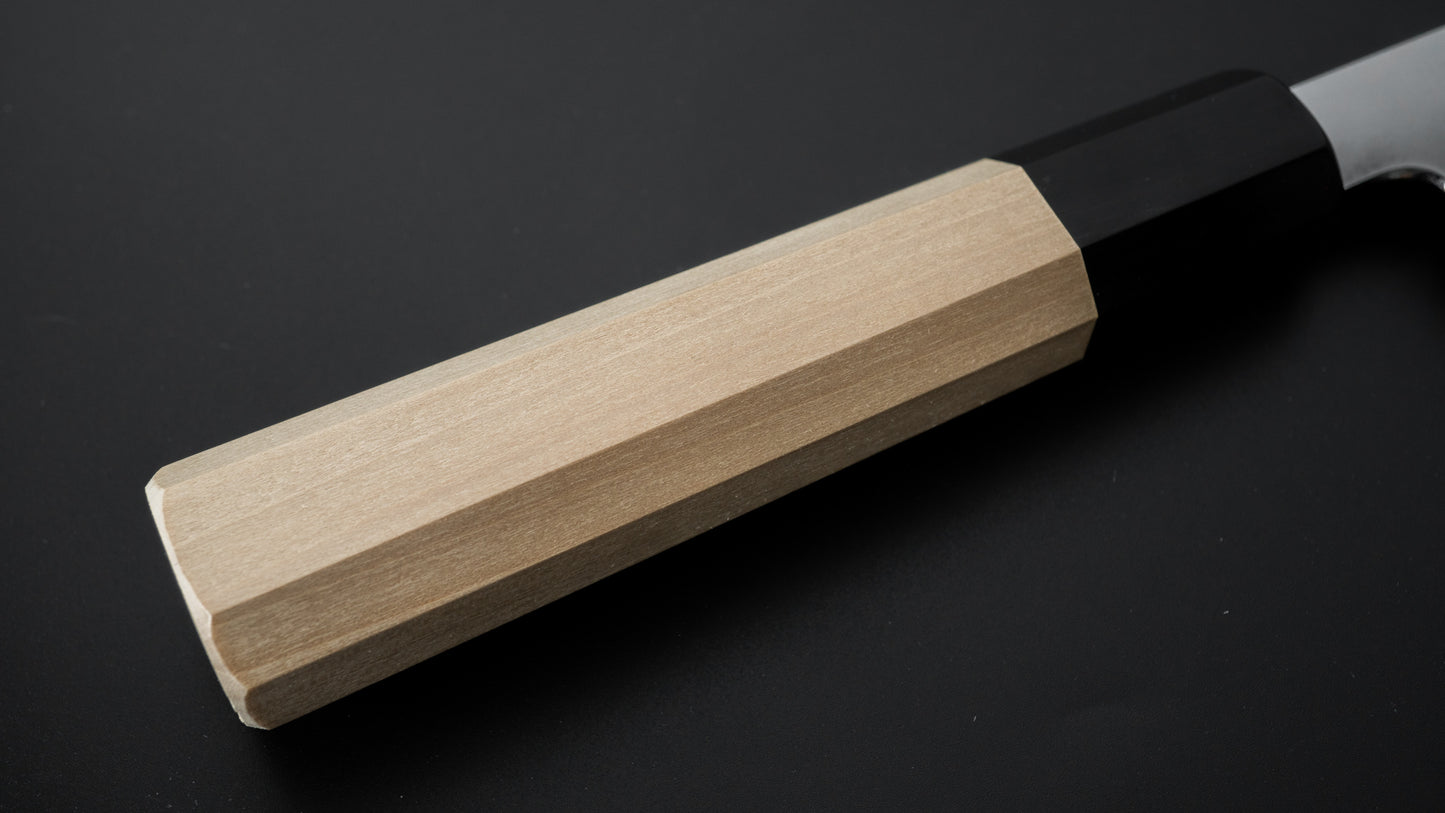 Takada no Hamono Blue #1 Suiboku Nakiri 180mm Ho Wood Handle - HITOHIRA