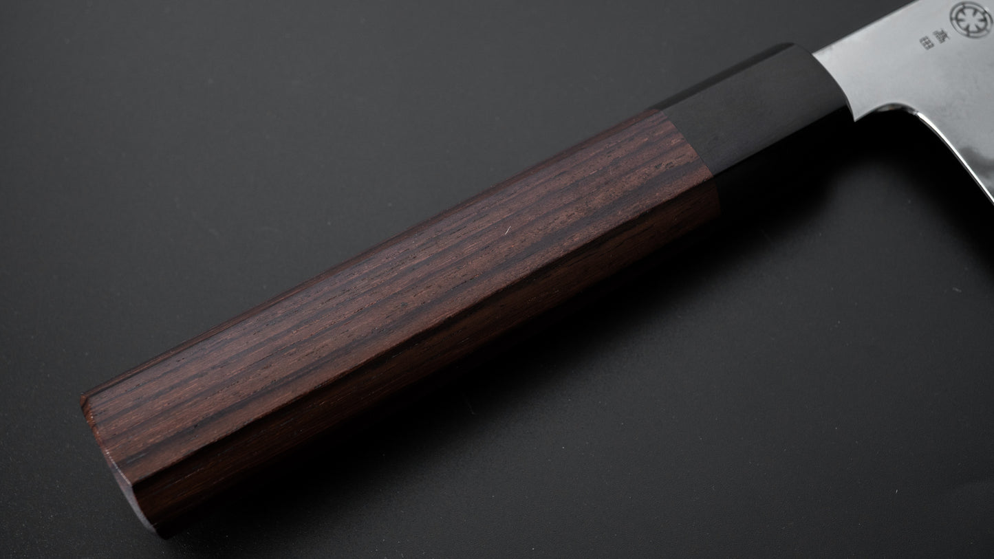 Takada no Hamono Blue #1 Suiboku Nakiri 180mm Rosewood Handle - HITOHIRA