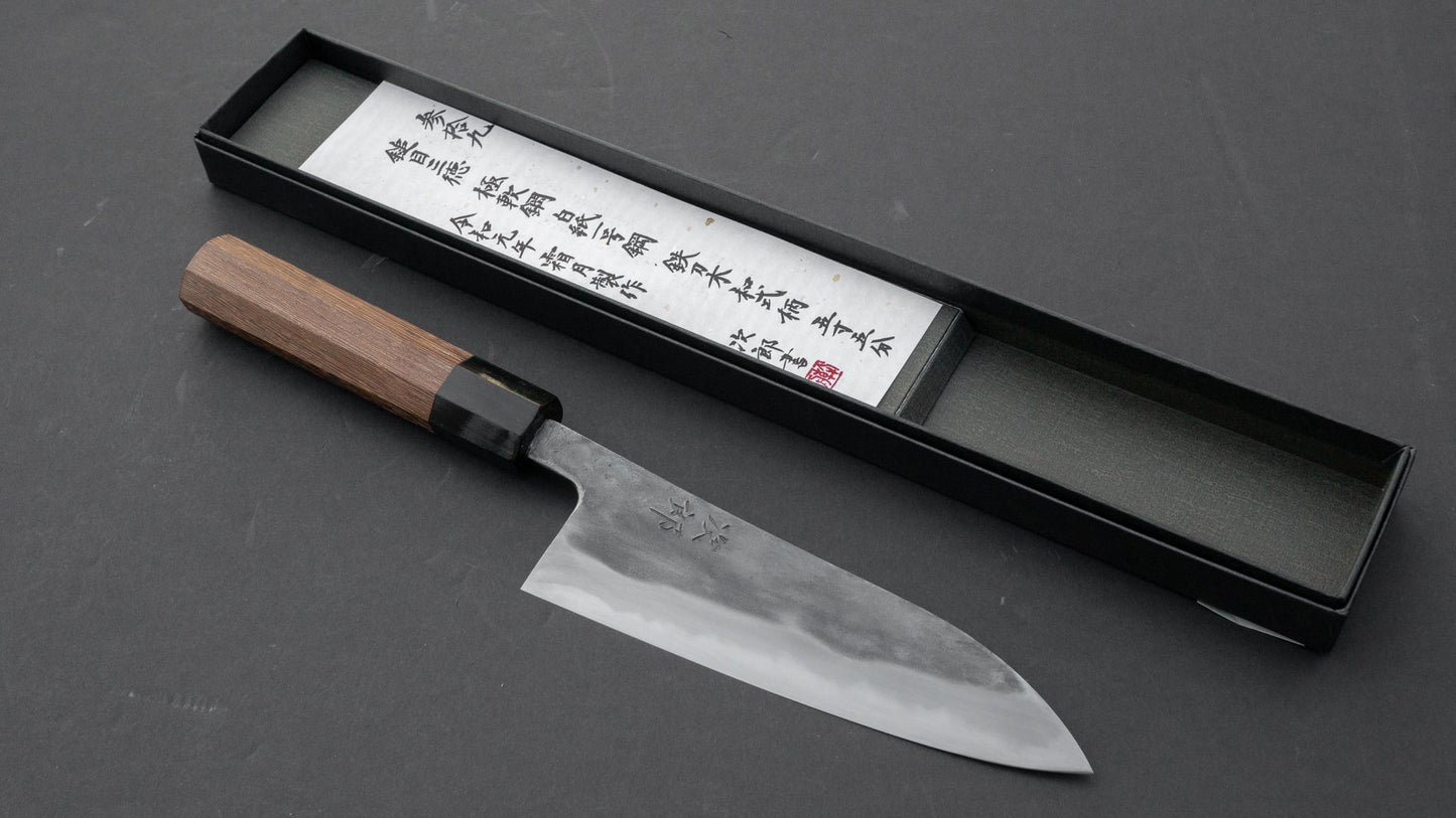 Jiro Tsuchime Wa Santoku 165mm Taihei Tagayasan Handle (#039) | HITOHIRA
