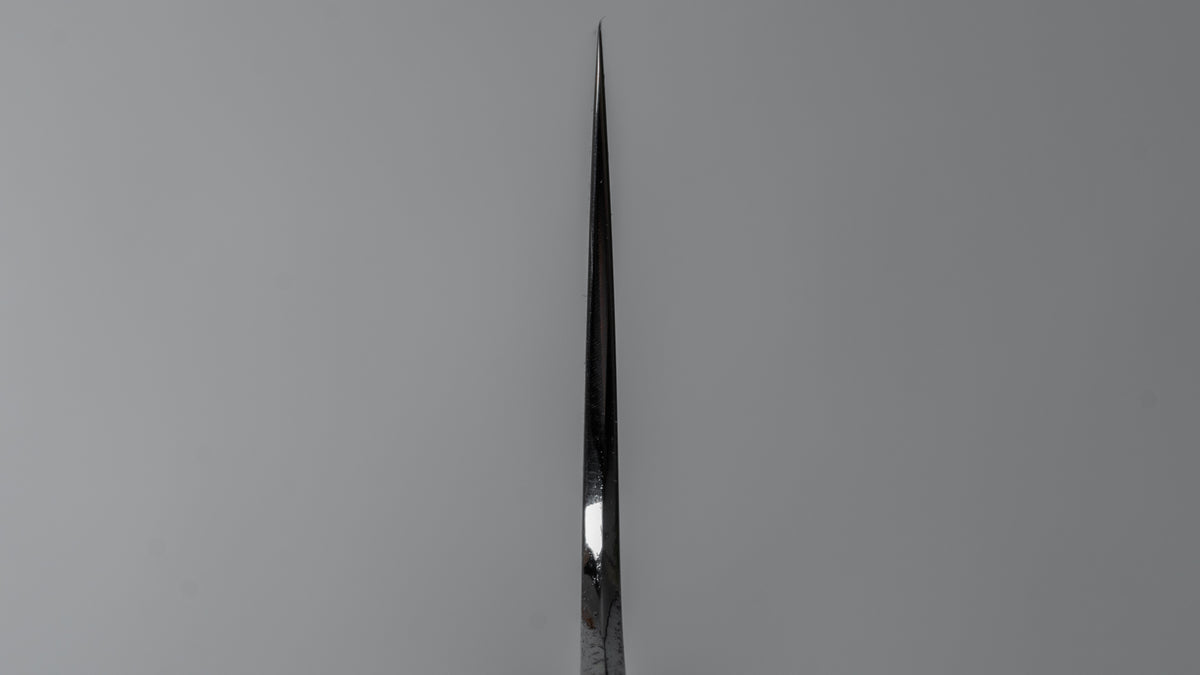 Takada no Hamono Mizu Honyaki White #2 Gyuto 240mm Ebony Handle - HITOHIRA