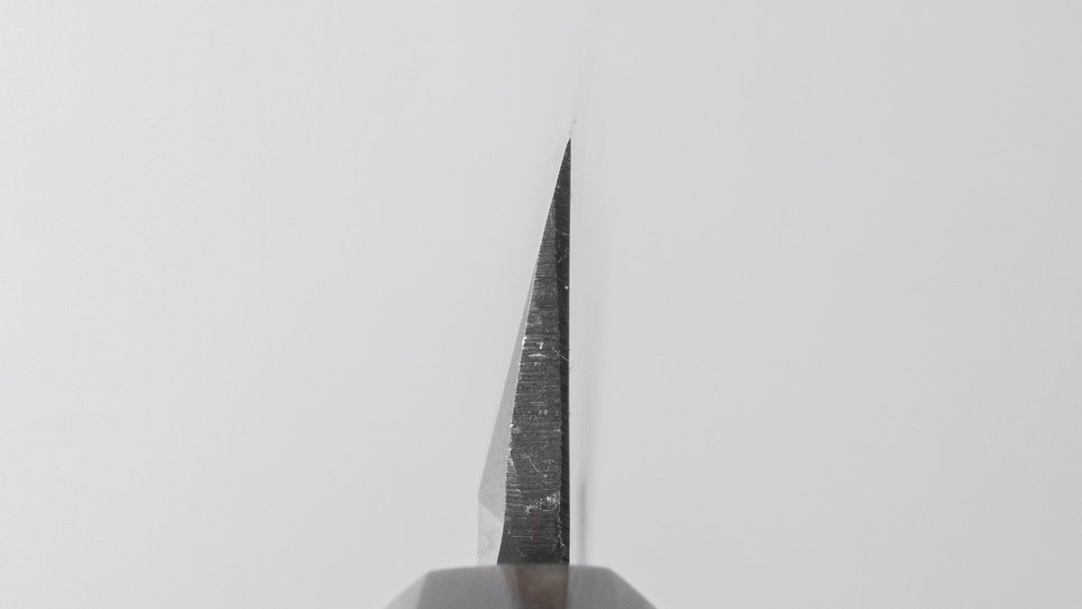 Hitohira Kikuchiyo Manzo Blue #2 Yanagiba 240mm Ebony Handle (Saya) - HITOHIRA
