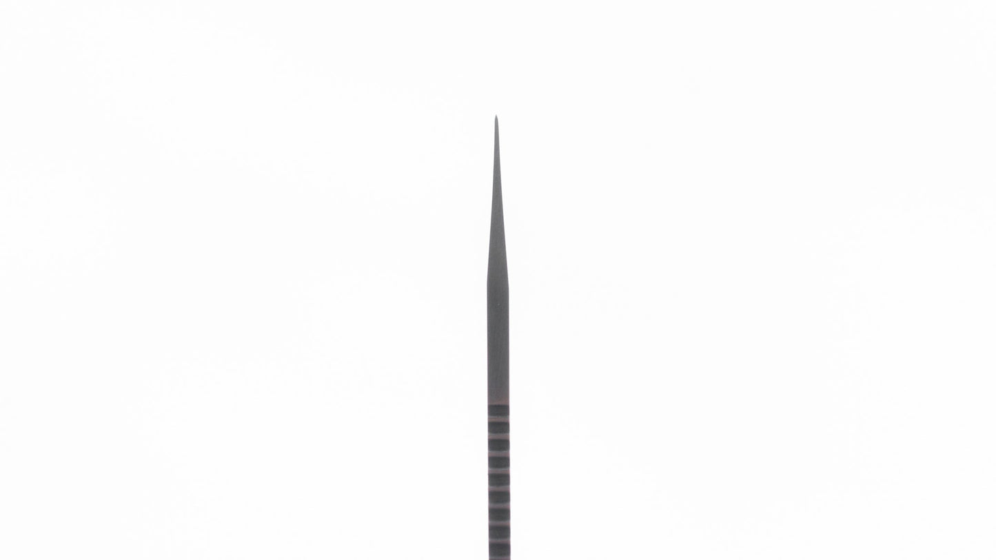 Hiro Knives Money Clip Folding Knife 40mm Stainless Handle (40mm) | HITOHIRA