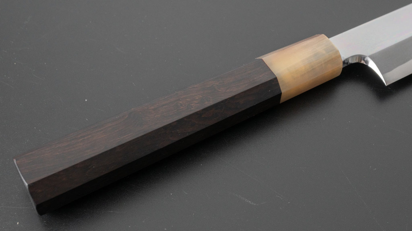 Hitohira Togashi White #2 Yanagiba 270mm Ebony Handle (Mirror Polished/ Saya) - HITOHIRA