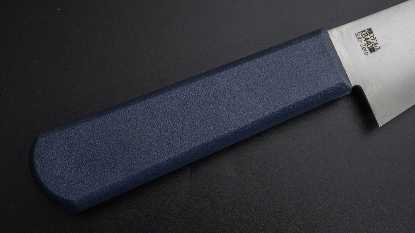 Kanehide Bessaku Stainless Left-Handed Honesuki Kaku 150mm Elastomer Handle (T) - HITOHIRA