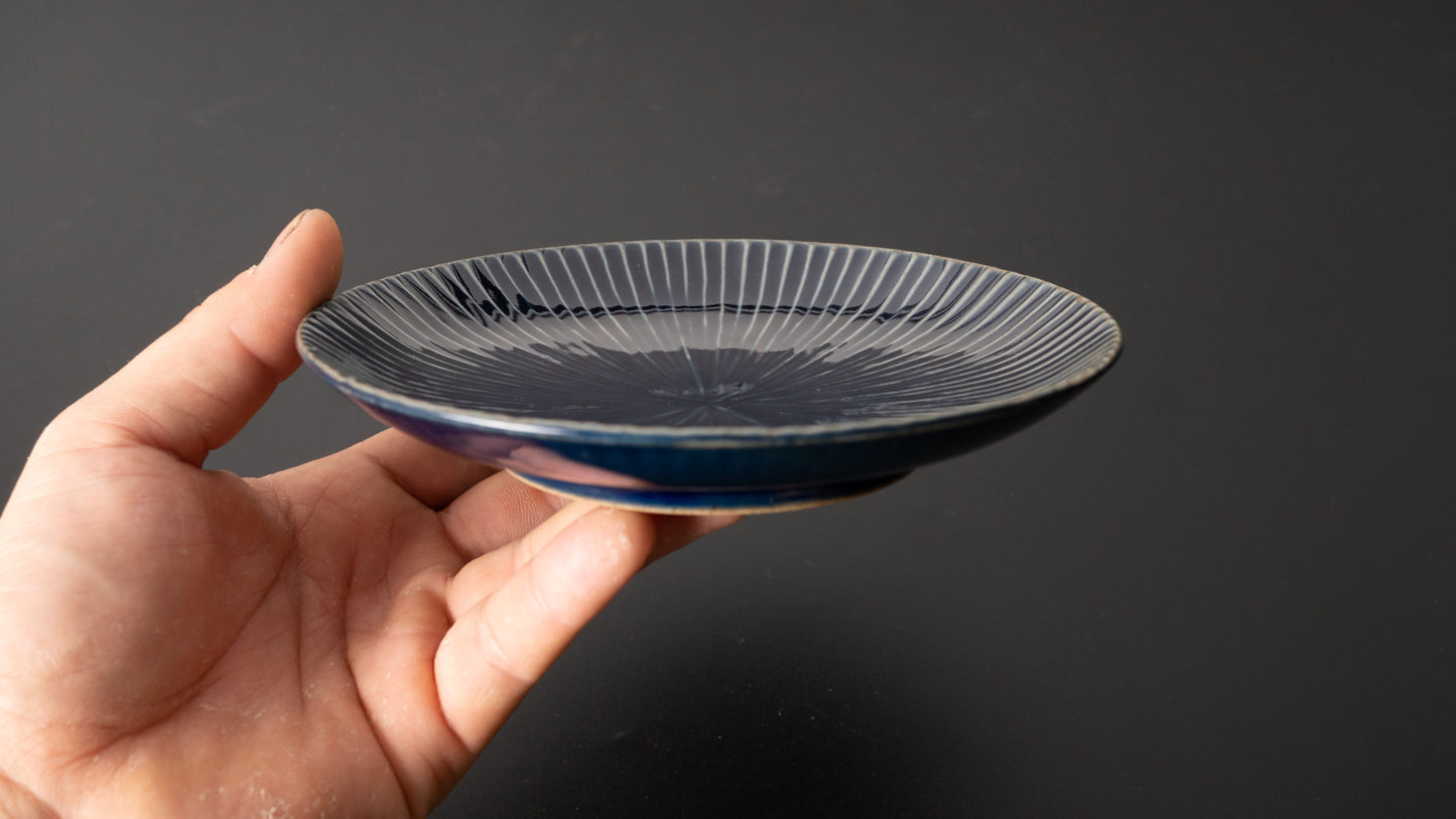 HI-CONDITION Lifestyle #002 Shinogi Saucer (Indigo denim) - HITOHIRA