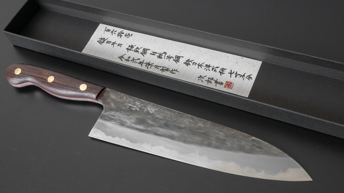 Jiro Tsuchime Yo Gyuto 225mm Tagayasan Handle (#161) - HITOHIRA