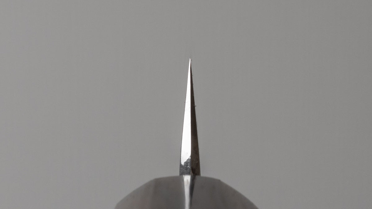 Hitohira Kikuchiyo Kyuzo White #2 Migaki Petty 150mm Cherry Wood Handle - HITOHIRA